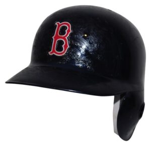 2009 Dustin Pedroia Boston Red Sox Regular & Postseason Game-Used Batting Helmet