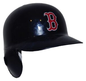 2009 George Kottaras Boston Red Sox Regular & Postseason Game-Used Batting Helmet and 2009 Casey Kotchman Boston Red Sox Regular & Postseason Game-Used Batting Helmet