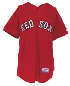 2009 Jacoby Ellsbury Boston Red Sox Worn Batting Practice Jersey