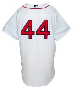 2009 Jason Bay Boston Red Sox Game-Used Home Jersey