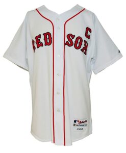 2009 Jason Varitek Boston Red Sox Game-Used Home Jersey