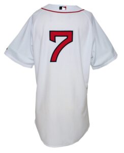 2009 JD Drew Boston Red Sox Game-Used Home Jersey