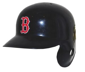 2009 Jed Lowrie Boston Red Sox Regular & Postseason Game-Used Batting Helmet