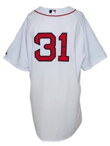 2009 Jon Lester Red Sox Game-Used Home Jersey