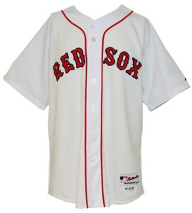 2009 Jonathan Papelbon Boston Red Sox Game-Used Home Jersey