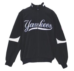 2009 Jorge Posada New York Yankees Worn Home Playoffs Jacket