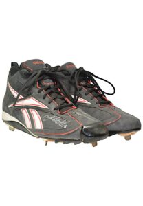 2009 Josh Beckett & Jacoby Ellsbury Boston Red Sox Game-Used & Dual Autographed Cleats