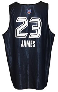 2009 LeBron James Eastern Conference All-Stars Worn Practice Jersey & Shorts