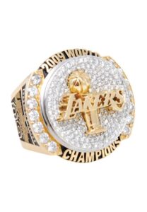 2009 Los Angeles Lakers NBA World Championship Ring with High-Tech Presentation Case