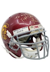 2009 Malcolm Smith USC Trojans Game-Used & Autographed Helmet