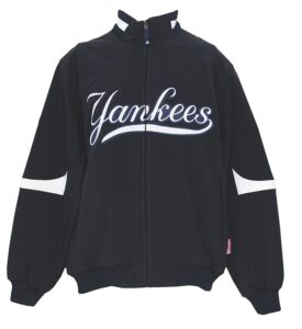 2009 Mark Teixeira New York Yankees Worn Home Playoffs Jacket