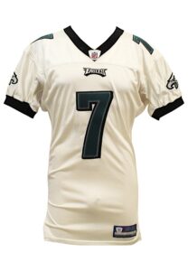 2009 Michael Vick Philadelphia Eagles Game-Used Road Jersey