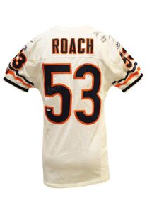 2009 Nick Roach Chicago Bears Game-Used & Autographed Jersey