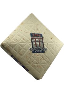 2009 NY Mets Opening Day Game-Used Base