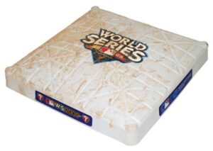 2009 NY Yankees vs. Philadelphia Phillies World Series Game 4 Game-Used First Base