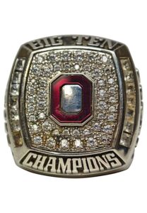 2009 Ohio State Buckeyes Big Ten Championship Ring Presented To Travis Howard