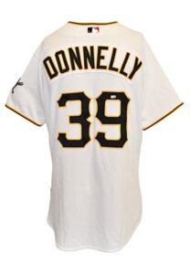 2009 Rich Donnelly Pittsburgh Pirates Coaches-Worn Home Jersey