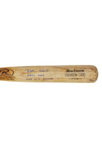 2009 Robinson Cano New York Yankees Game-Used & Autographed Bat