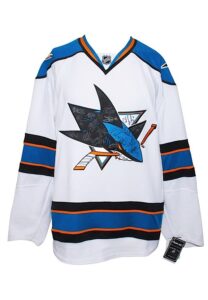 2009 San Jose Sharks Team-Signed Replica Jersey