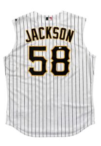 2009 Steven Jackson Pittsburgh Pirates Game-Used Home Jersey