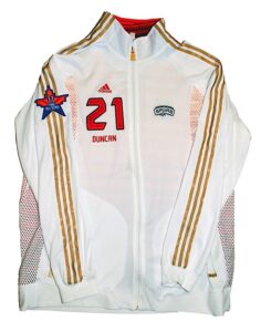 2009 Tim Duncan All-Star Game Worn Warm-Up Jacket