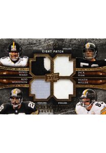 2009 Upper Deck Exquisite Collection Eight Patch Pittsburgh Steelers