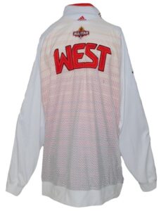 2009 Yao Ming All-Star Worn Warm-Up Jacket (NBA LOA) 