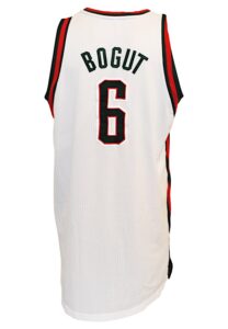 2010-11 Andrew Bogut Milwaukee Bucks Game-Used Home Jersey