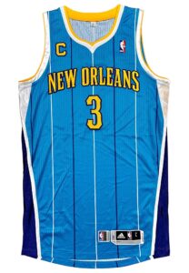 2010-11 Chris Paul New Orleans Hornets Game-Used Jersey