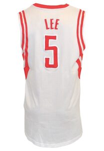 2010-11 Courtney Lee Houston Rockets Game-Used Home Jersey