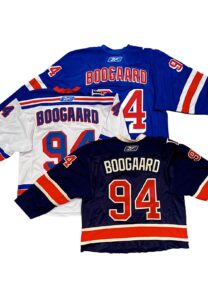 2010-11 Derek Boogaard NY Rangers Game-Used Jerseys