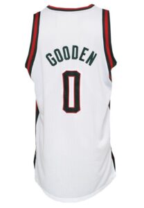 2010-11 Drew Gooden Milwaukee Bucks Game-Used Home Jersey