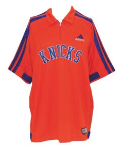 2010-11 Jared Jefferies NY Knicks Worn Shooting Shirt & Warm-Up Pants