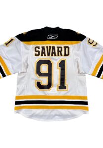 2010-11 Marc Savard Boston Bruins Game-Used Jersey