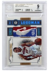 2010-11 National Treasures NBA Logoman Tayshaun Prince #14