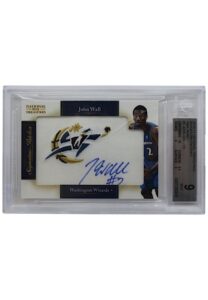 2010-11 National Treasures Signature Patches John Wall #2