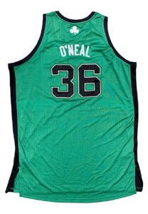 2010-11 Shaquille O’Neal Boston Celtics Game-Used Alternate Jersey