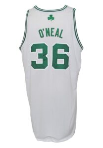 2010-11 Shaquille O’Neal Boston Celtics Game-Used Home Uniform (2)(Rare)