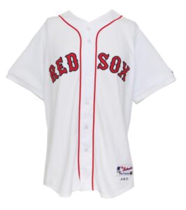 2010 Adrián Beltré Boston Red Sox Game-Used Home Jersey