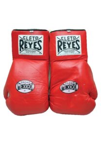 2010 Bernard Hopkins Fight Worn Gloves vs. Roy Jones, Jr.