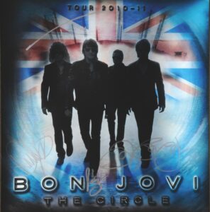 2010 Bon Jovi Autographed Tour Program