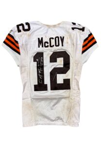 2010 Colt McCoy Cleveland Browns Game-Used & Signed Jersey