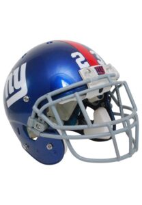 2010 Corey Webster New York Giants Game-Used Helmet