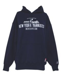 2010 Derek Jeter NY Yankees Worn Playoffs Hoodie