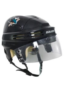 2010 Douglas Murray San Jose Sharks Game-Used Helmet