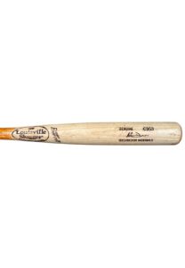 2010 Ivan “Pudge” Rodriguez Washington Nationals Game-Used Adam Dunn Model Bat