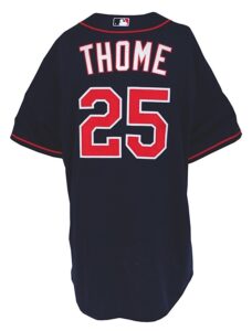 2010 Jim Thome Minnesota Twins Game-Used Home Alternate Jersey