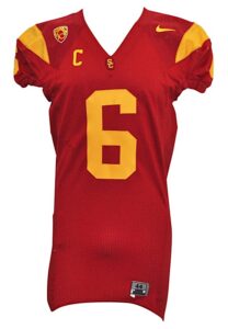 2010 Malcolm Smith USC Trojans Game-Used Home Jersey