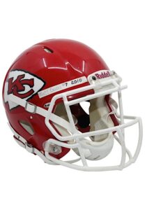 2010 Matt Cassel Kansas City Chiefs Game-Used Helmet