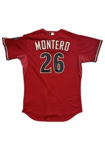 2010 Miguel Montero Arizona Diamondbacks Game-Used & Autographed Jersey